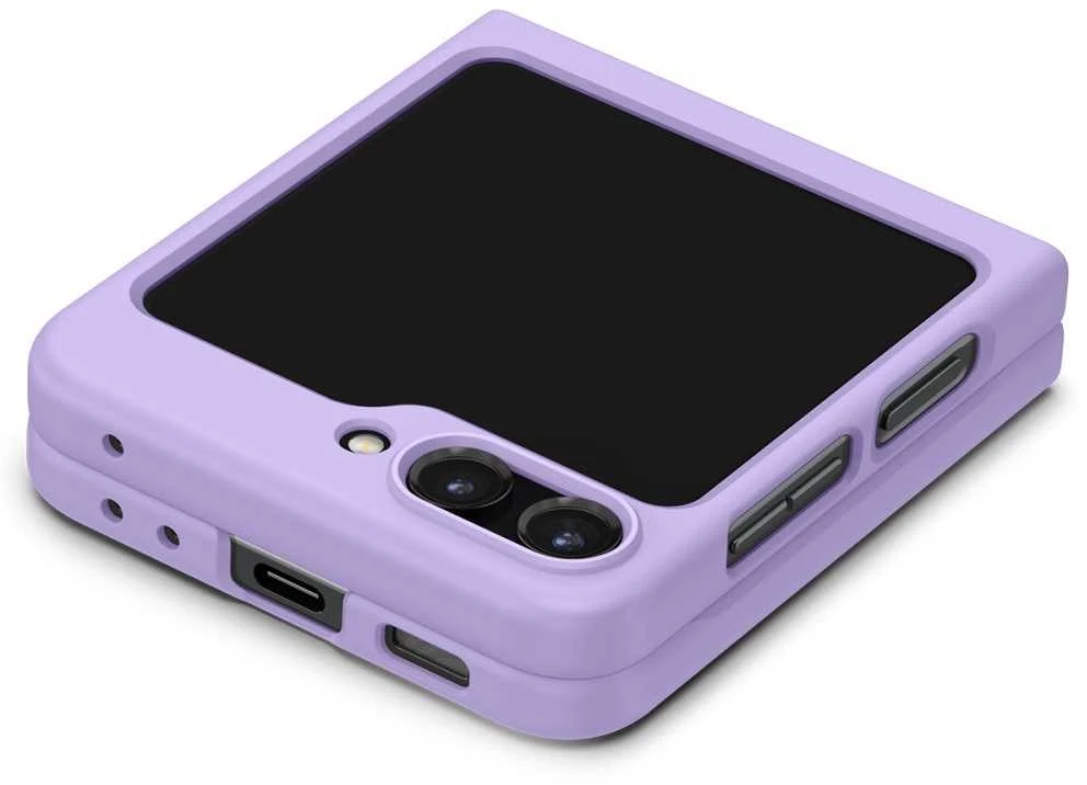 Dėklas Spigen Air Skin, rose violetinė – Samsung Galaxy Z Flip5