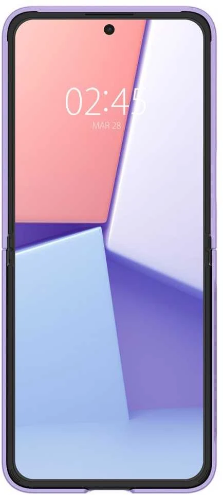 Dėklas Spigen Air Skin, rose violetinė – Samsung Galaxy Z Flip5