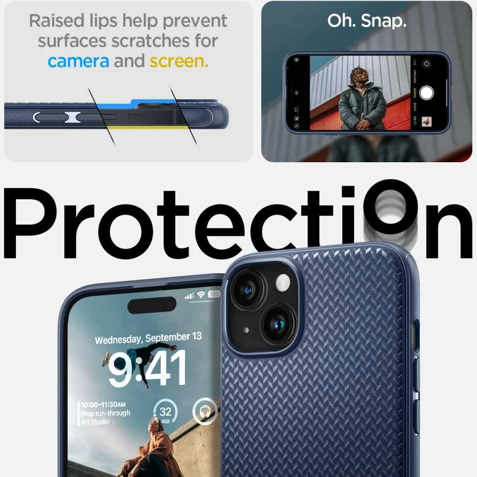 Spigen Mag Armor (MagFit) dėklas skirtas Apple iPhone 15 Plus, spalva - Matte Black