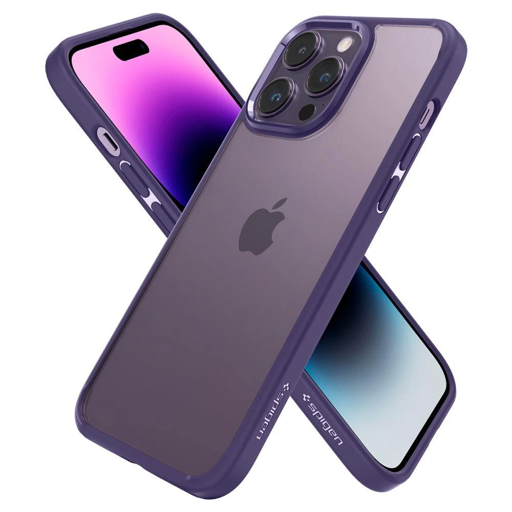 Spigen Ultra Hybrid dėklas skirtas Apple iPhone 14 Pro, spalva - Deep Purple