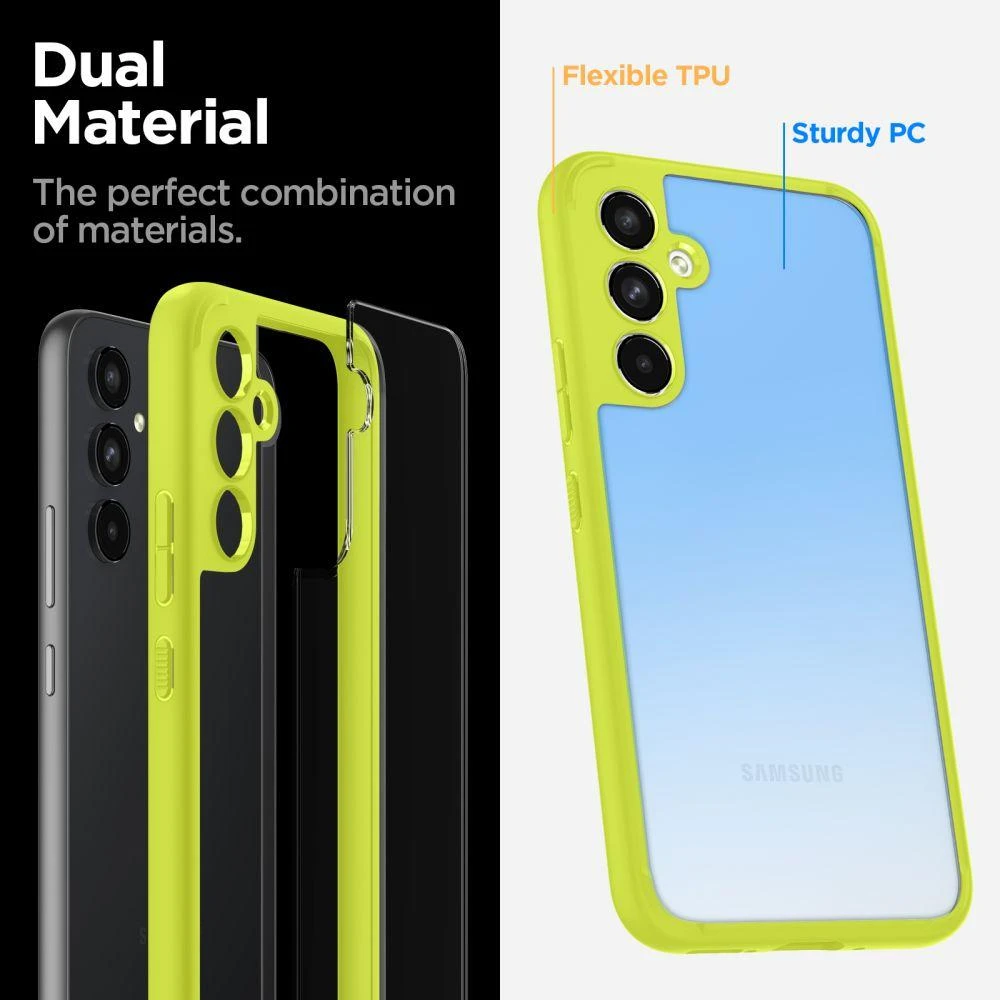 Spigen Ultra Hybrid dėklas skirtas Samsung Galaxy A54 5G, spalva - Lime