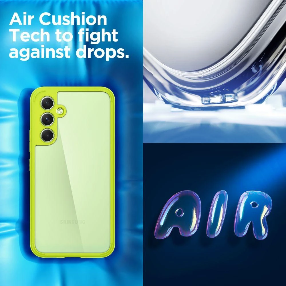 Spigen Ultra Hybrid dėklas skirtas Samsung Galaxy A54 5G, spalva - Lime