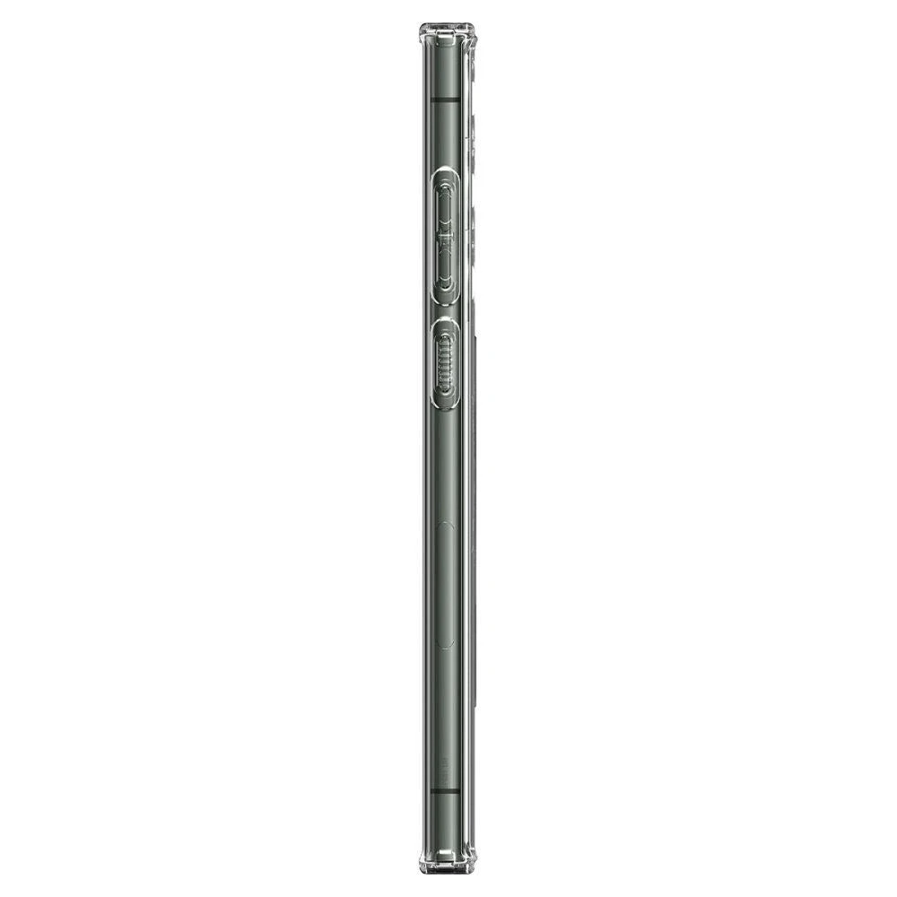 Spigen Ultra Hybrid Metal Ring (MagFit) dėklas skirtas Samsung Galaxy S23 Ultra, spalva - Juoda