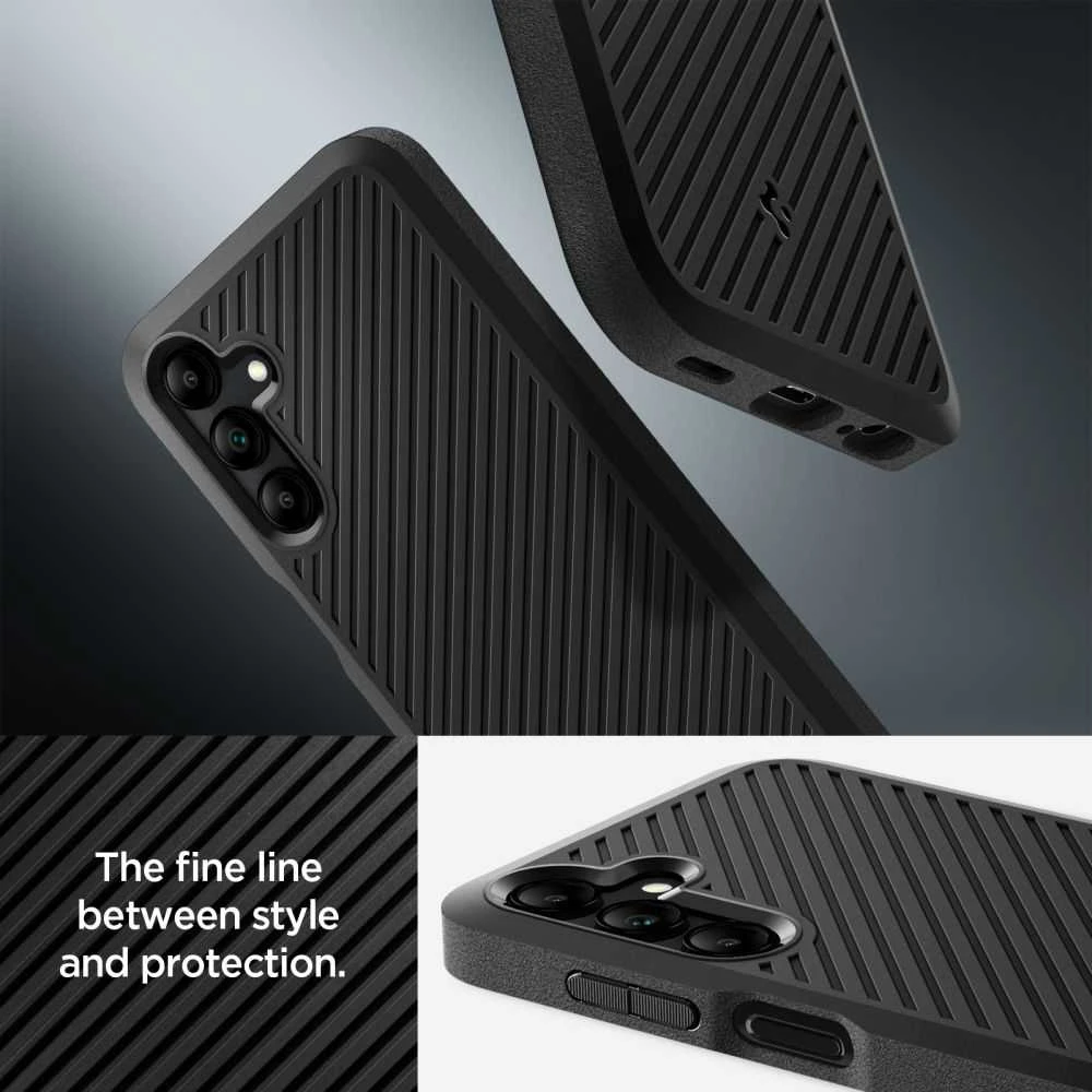 Samsung Galaxy A15 4G / 5G Spigen Core Armor Matte dėklas telefonui juodos spalvos