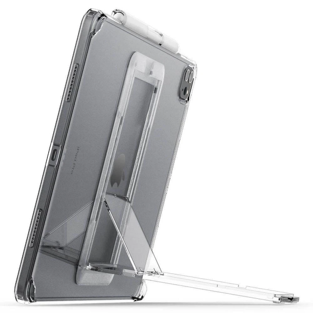 Spigen AirSkin Hybrid "S" Apple iPad Pro 12.9 2021 / 2022 CRYSTAL dėklas planšetiniam kompiuteriui skaidrus