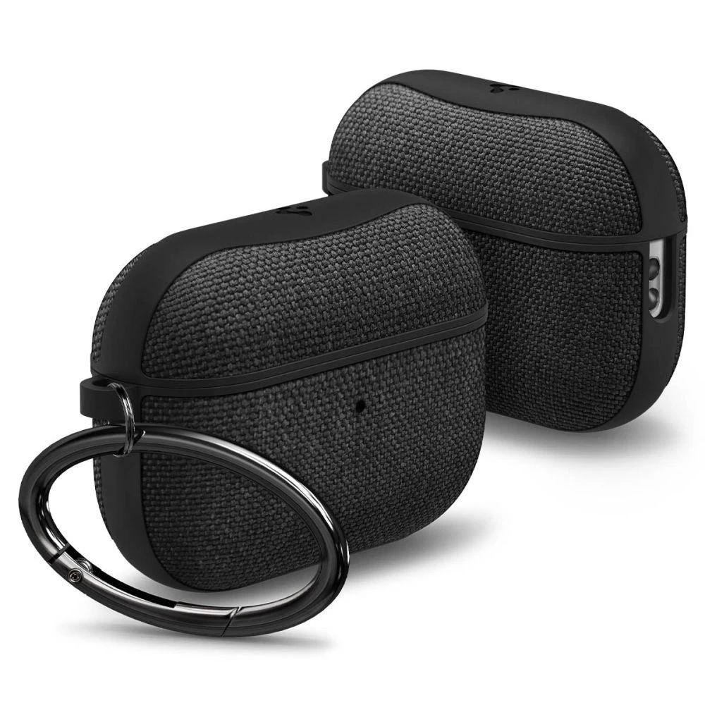 Spigen URBAN FIT Apple AIRPODS PRO 1/2 dėklas ausinėms juodos spalvos