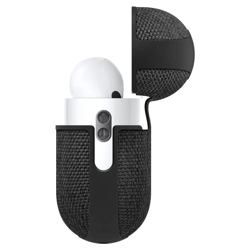 Spigen URBAN FIT Apple AIRPODS PRO 1/2 dėklas ausinėms juodos spalvos