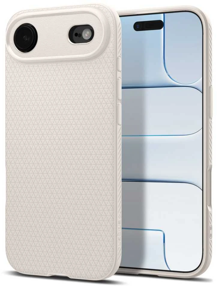 „Spigen Liquid Air“ dėklas, skirtas „iPhone 17 Air“ – titano spalvos