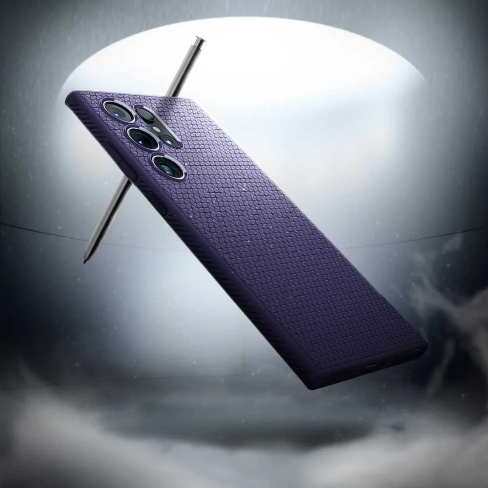 Spigen Liquid Air dėklas skirtas Samsung Galaxy S24 Ultra, spalva - Deep Purple