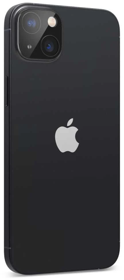 Spigen Glass Optik 2 vnt., juodos spalvos - iPhone 14/iPhone 14 Plus