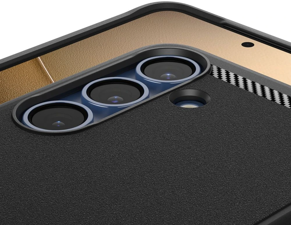 Spigen Rugged Armor Mag MagSafe Samsung Galaxy S25 – Matinis dėklas telefonui, juodos spalvos