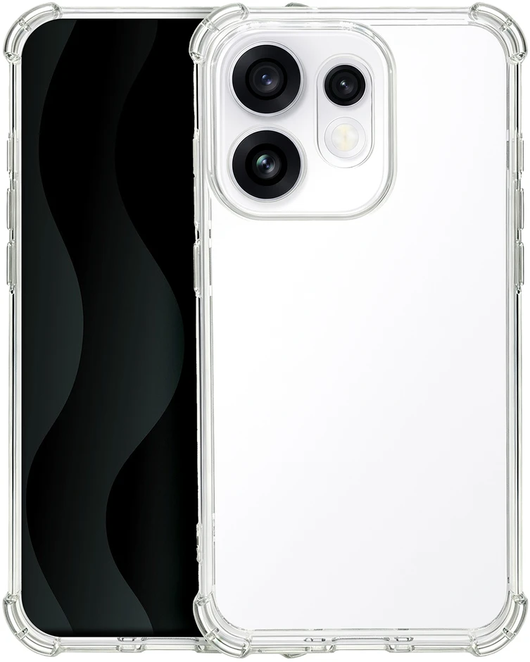 Telforceone Anti Shock 1,5 mm dėklas Oppo Reno 16 5G (Global) permatomas