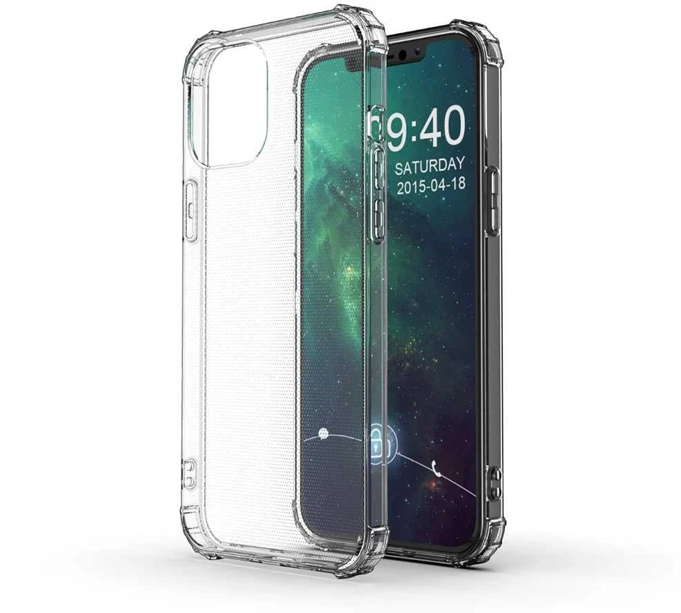 TFO Telforceone Anti Shock 1,5 mm dėklas skirtas Xiaomi Redmi Note 8 Pro skaidrus