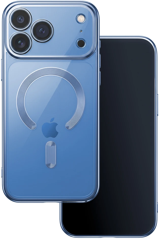 Dėklas TFO Telforceone Color Chrome Mag case for iPhone 17 Pro 6,3" / 18 Pro 6,3" sky mėlynas