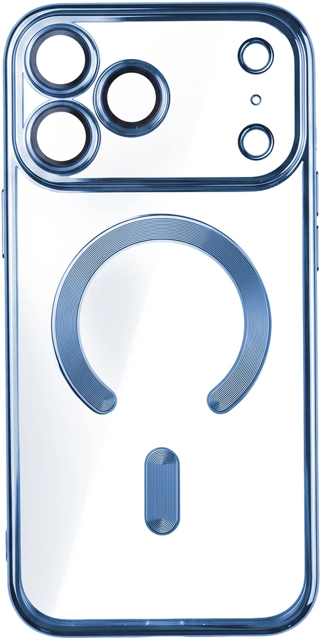 Dėklas TFO Telforceone Color Chrome Mag case for iPhone 17 Pro 6,3" / 18 Pro 6,3" sky mėlynas