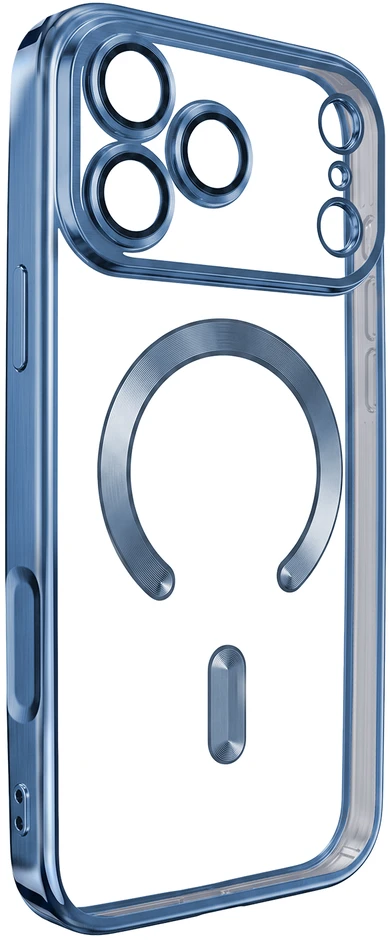 Dėklas TFO Telforceone Color Chrome Mag case for iPhone 17 Pro 6,3" / 18 Pro 6,3" sky mėlynas