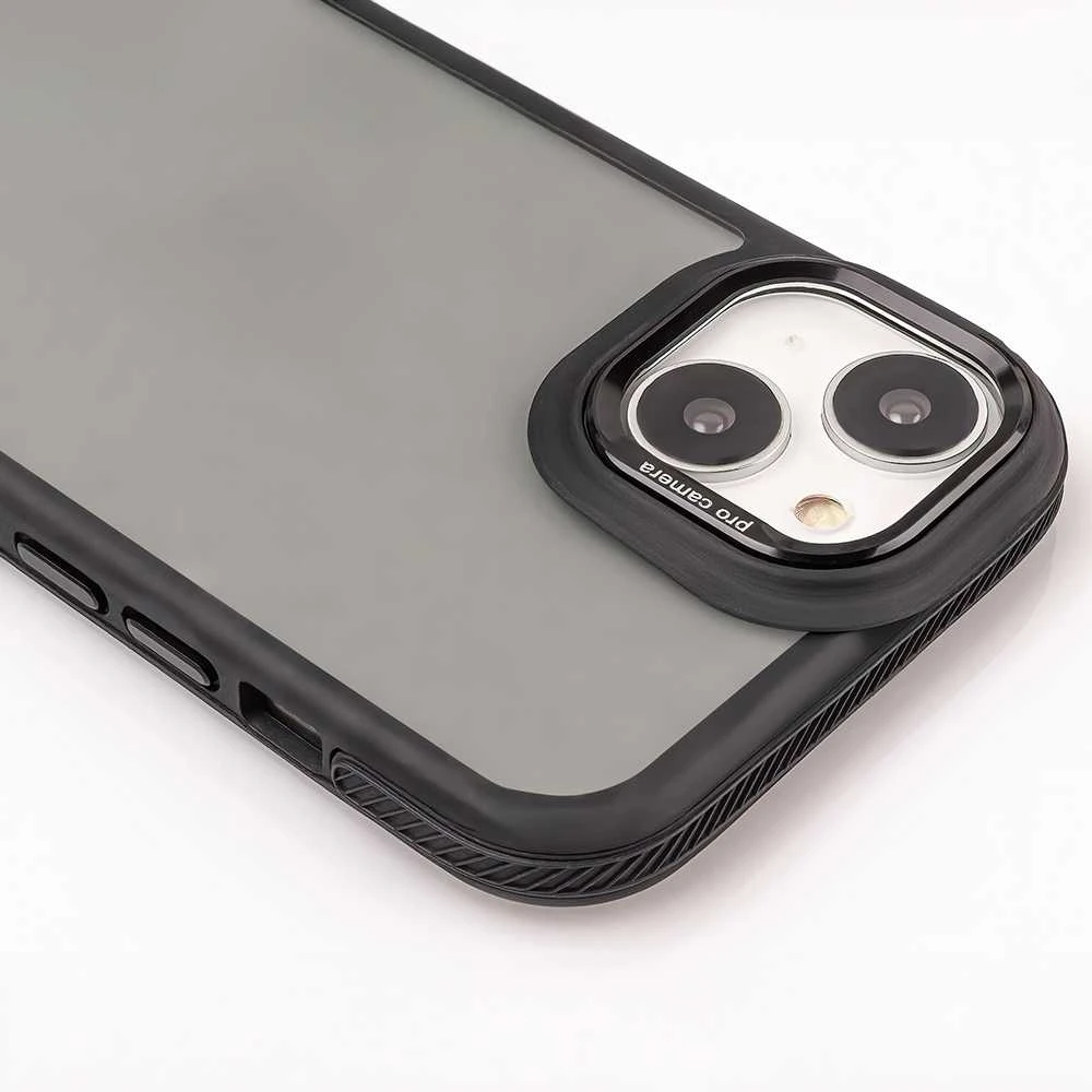 TFO Telforceone Crystal Juodas dėklas, skirtas Xiaomi Redmi Note 14 5G (Global) juodas