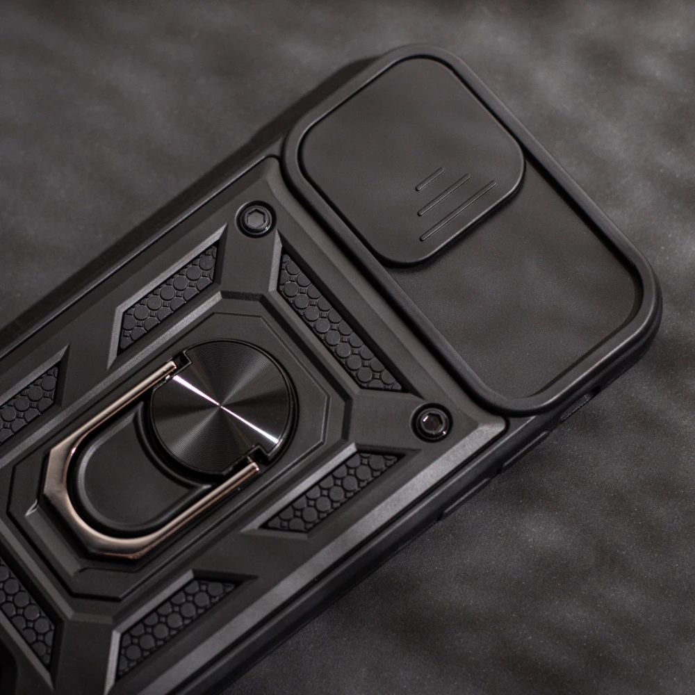 Dėklas TFO Telforceone Defender Slide case for iPhone 17 Pro Max 6,9" juodas