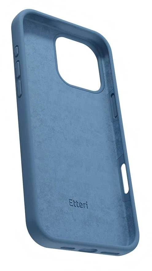 "Etteri" silikoninis dėklas iPhone 16 Pro Max 6,9 tamsiai mėlynas
