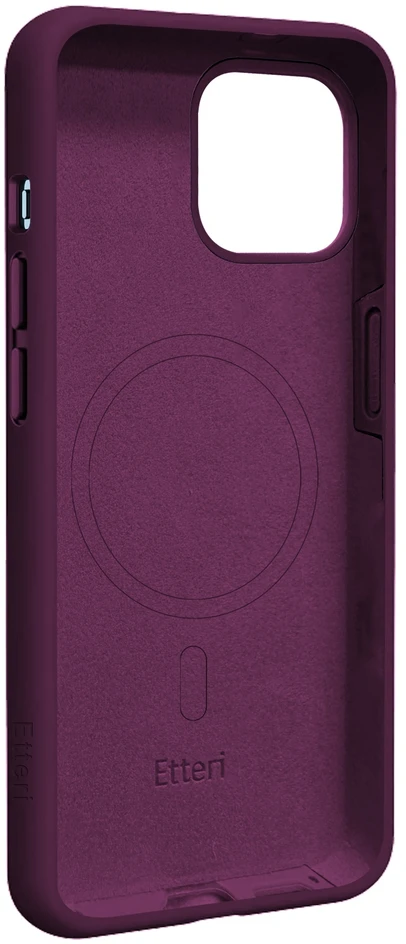 Dėklas Telforceone Etteri Silicone Mag case for iPhone 15 6,1" dark cherry