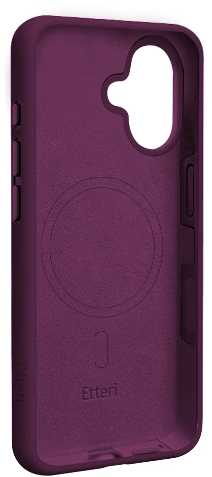 Dėklas Telforceone Etteri Silicone Mag case for iPhone 17 6,3'' dark cherry
