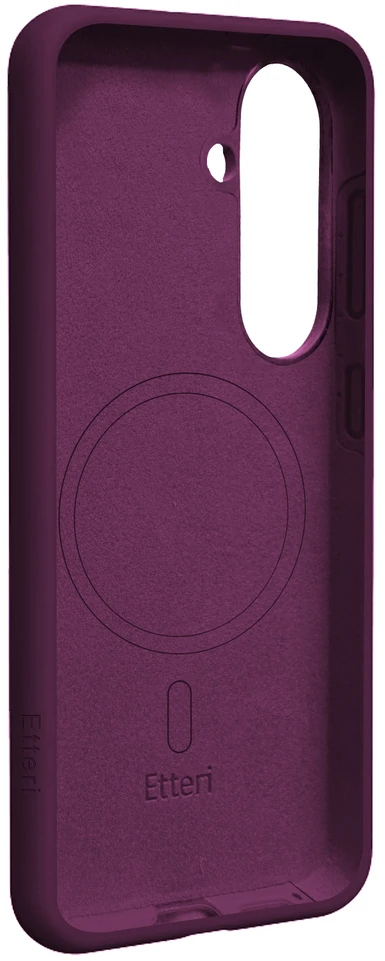 Dėklas Telforceone Etteri Silicone Mag case for Samsung Galaxy S26 dark cherry