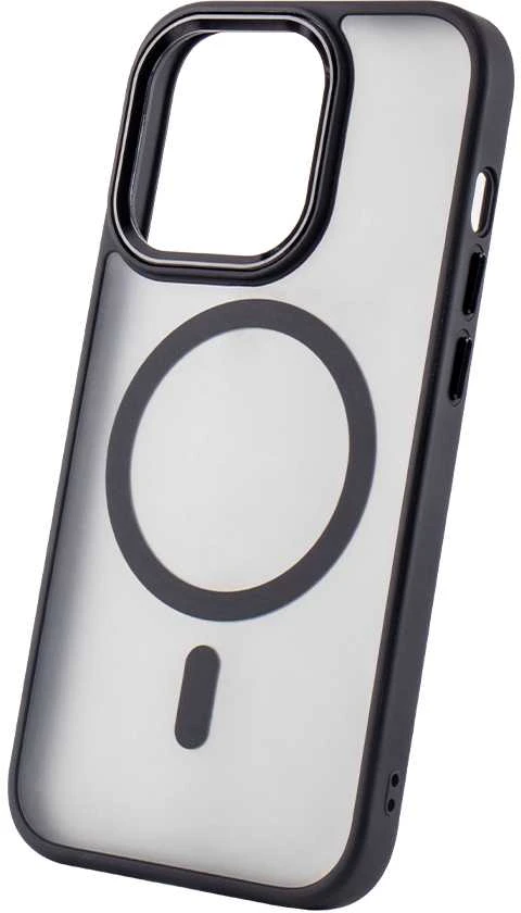 TFO „Telforceone Frozen Mag“ dėklas, skirtas iPhone 17 Pro 6,3" / 18 Pro 6,3" juodas atviras žiedas