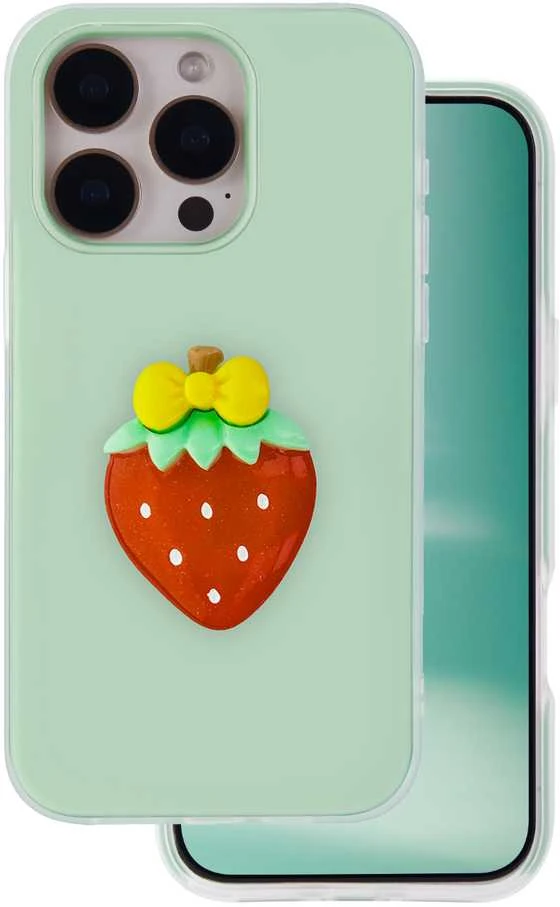 TFO Telforceone „iPhone 16 Pro Max 6,9“ dėklas su vaisių efektu, žalias