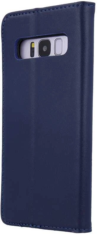 Dėklas Telforceone Natūralios odos „Smart Pro“, skirtas „iPhone 17 6,3“ colio, tamsiai mėlynas