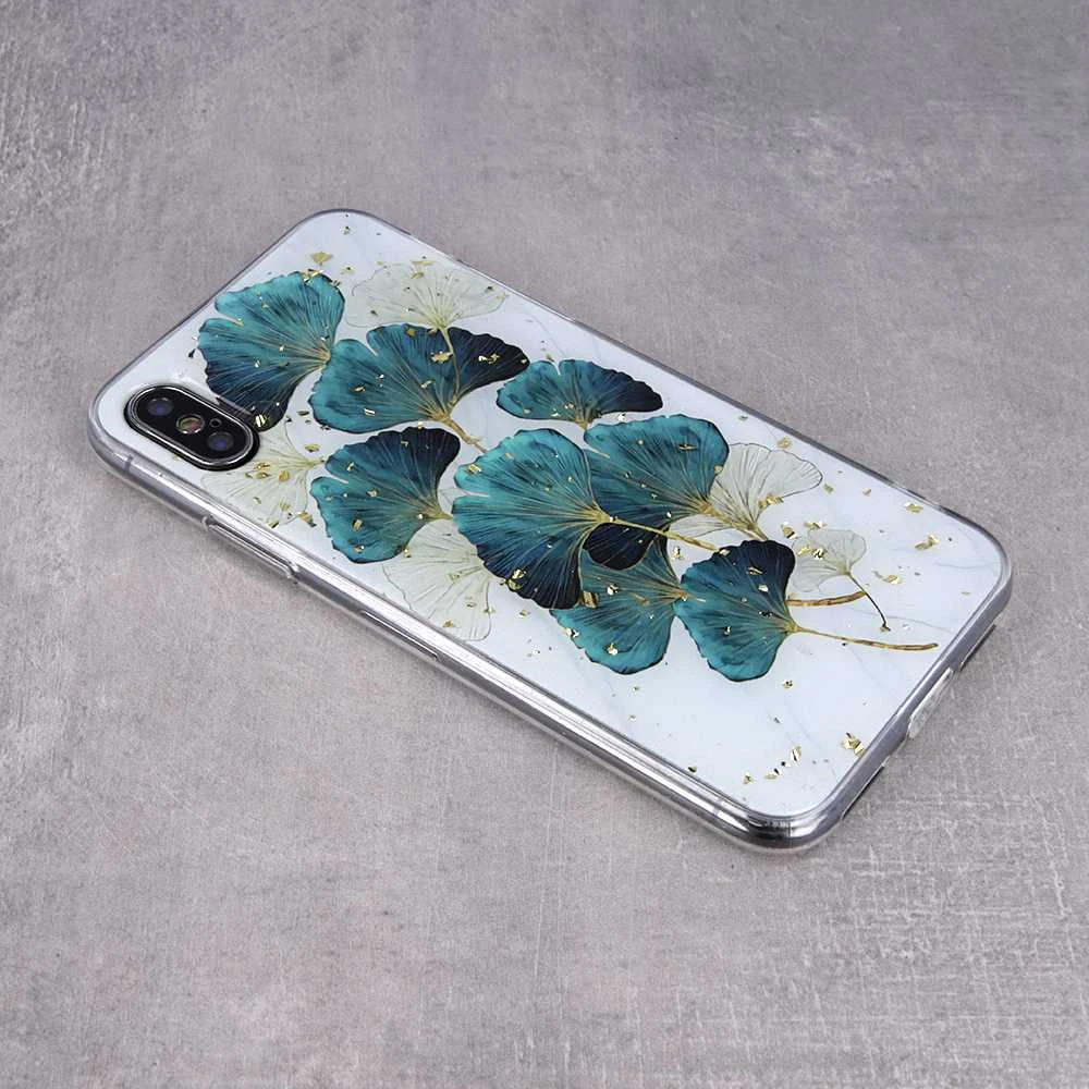 Dėklas TFO Telforceone Gold Glam case for Xiaomi Redmi 14C 4G/ 14C 5G / Redmi A4 / POCO C75 leaves