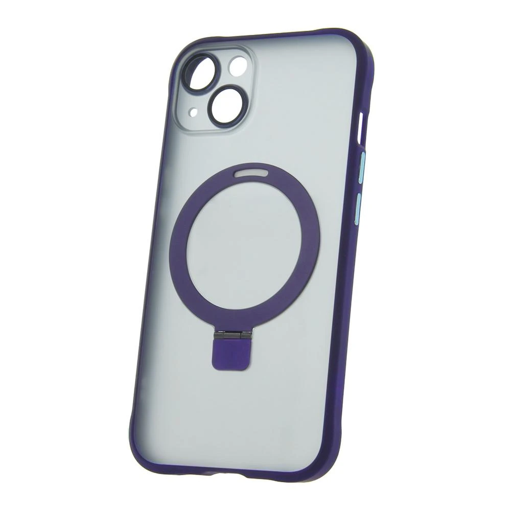 TelForceone "Mag Ring" dėklas, skirtas iPhone 13 6,1 violetinės spalvos inės spalvos