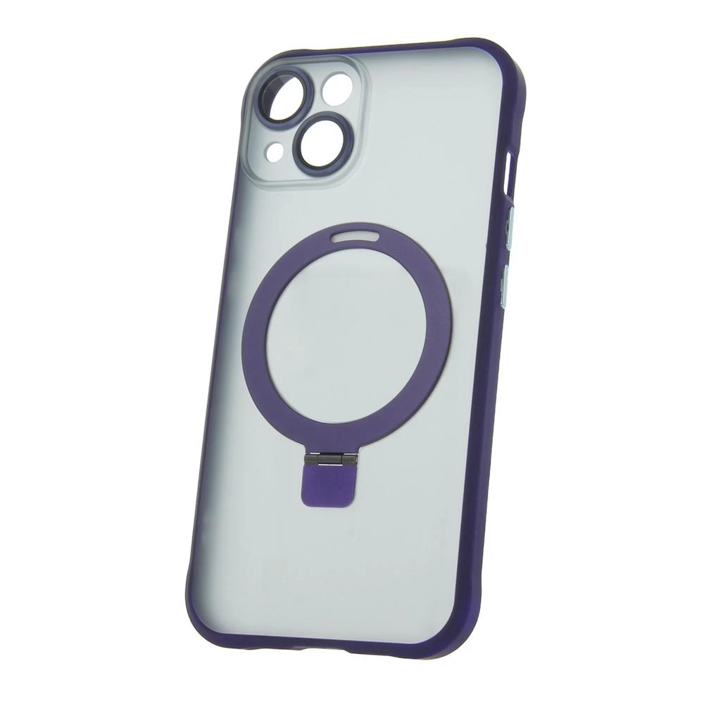 TelForceone "Mag Ring" dėklas iPhone 14 6,1 violetinės spalvos