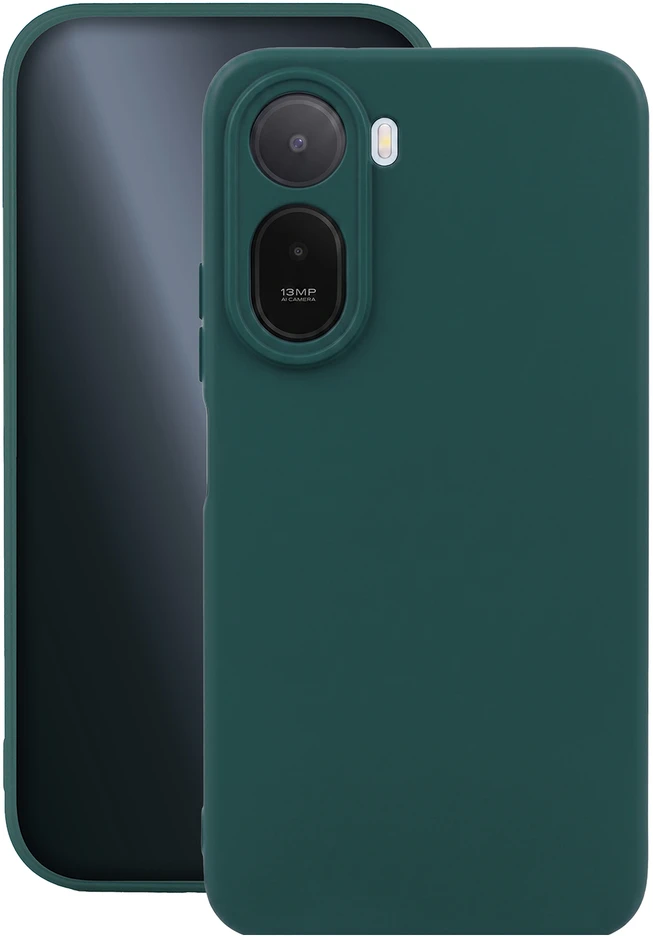 TFO Telforceone Matinis TPU dėklas, skirtas „Xiaomi Redmi A7 Pro“, miško žalias
