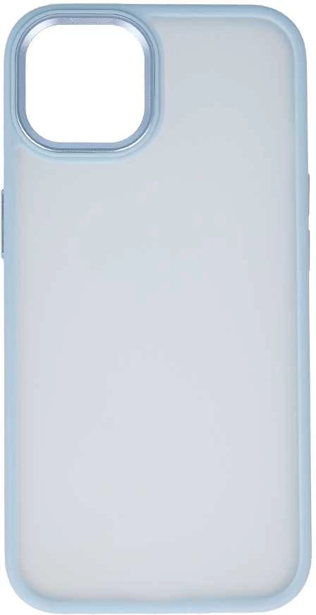 TelForceone Satino matinis dėklas, skirtas iPhone 15 Plus 6,7 mėlynas