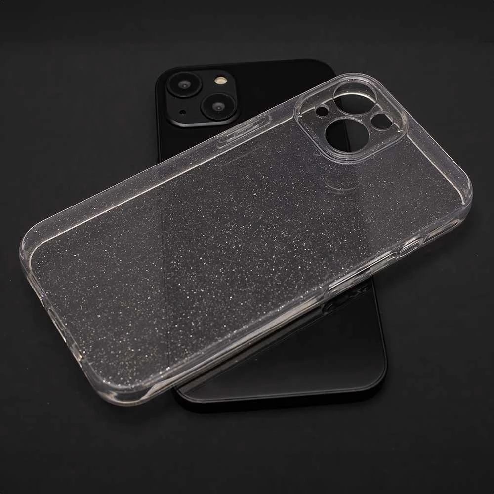 TFO Blizgus dėklas Motorola Moto E15 G05 skaidrus