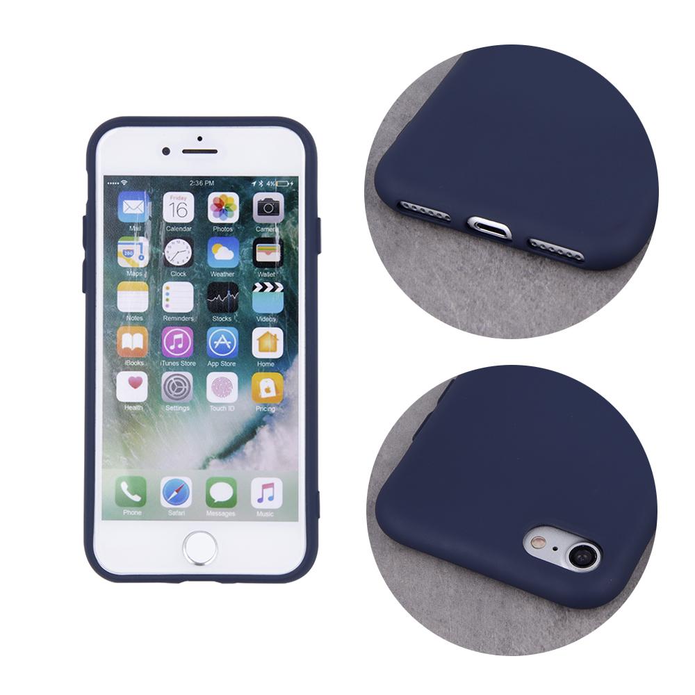 iLike TelForceone Silicon dėklas, skirtas iPhone 15 Pro Max 6,7 tamsiai mėlynos spalvos