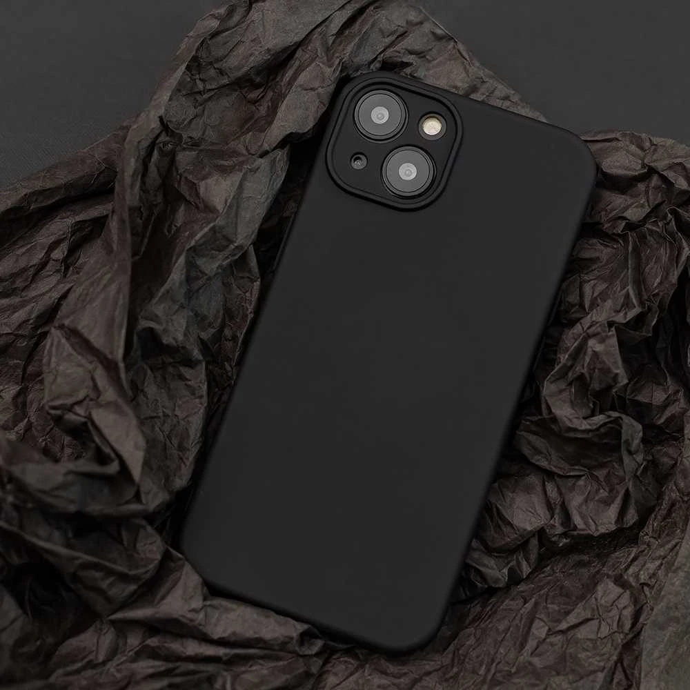 iLike Nemo Samsung Galaxy A15 4G / 5G silikoninis dėklas telefonui juodos spalvos