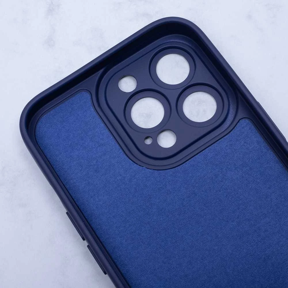 TelForceone Silicon Mag dėklas, skirtas iPhone 15 Plus 6,7 tamsiai mėlynos spalvos