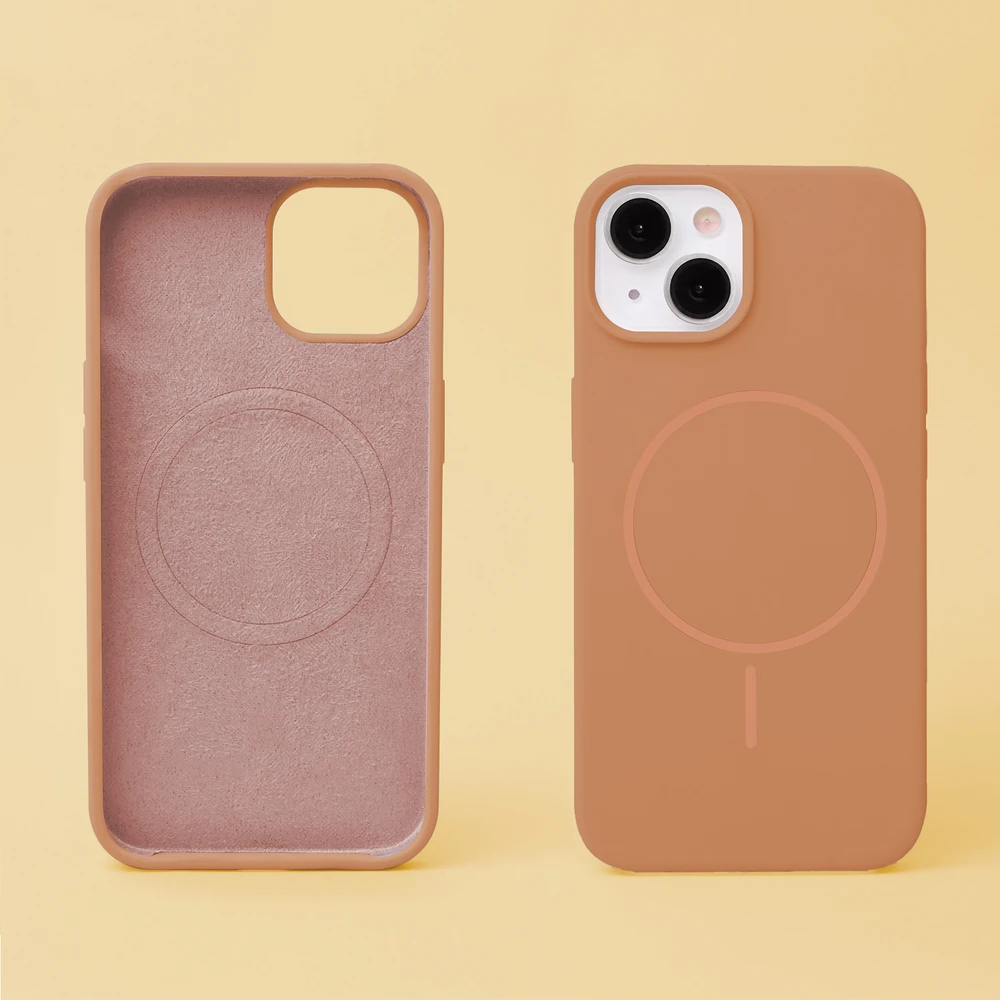 TFO „Telforceone“ plonas silikoninis dėklas „iPhone 17 Pro 6,3“ / „18 Pro 6,3“ karamelės spalvos