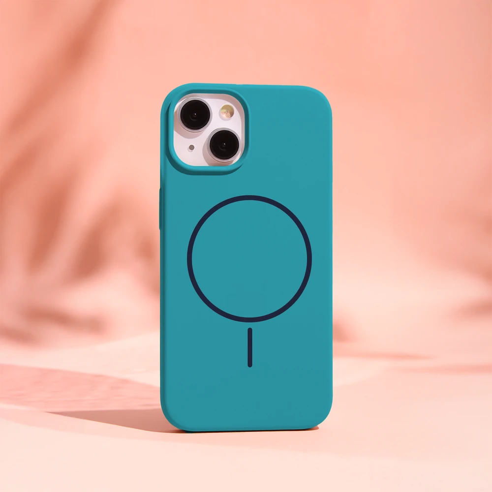 TFO Telforceone Silikoninis plonas „Mag“ dėklas, skirtas „iPhone 12 / 12 Pro 6,1“; turkio spalvos
