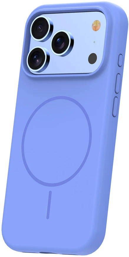 TFO Plonas silikoninis Mag dėklas, skirtas iPhone 17 Pro 6,3" / iPhone 18 Pro 6,3" dangaus mėlynumo spalvos