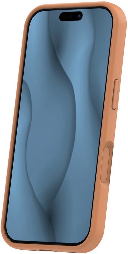 TFO „Telforceone“ plonas silikoninis dėklas „iPhone 17 Pro 6,3“ / „18 Pro 6,3“ karamelės spalvos