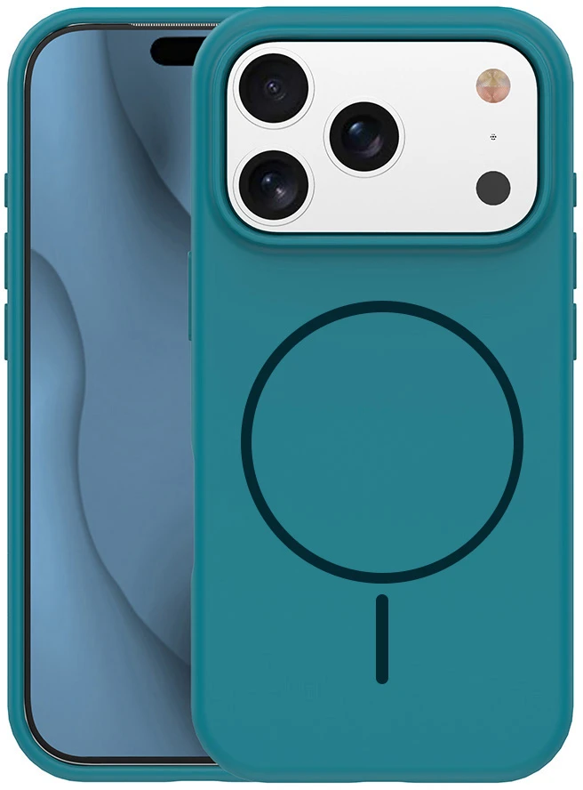 TFO Telforceone Silikoninis plonas „Mag“ dėklas, skirtas „iPhone 12 / 12 Pro 6,1“; turkio spalvos