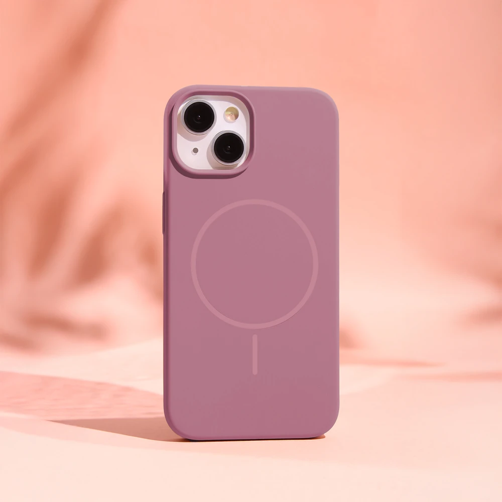 TFO Telforceone Silikoninis plonas „Mag“ dėklas, skirtas „iPhone 17 Pro 6,3“ / „18 Pro 6,3“; rožinis