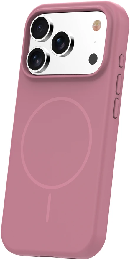 TFO Telforceone Silikoninis plonas „Mag“ dėklas, skirtas „iPhone 17 Pro 6,3“ / „18 Pro 6,3“; rožinis