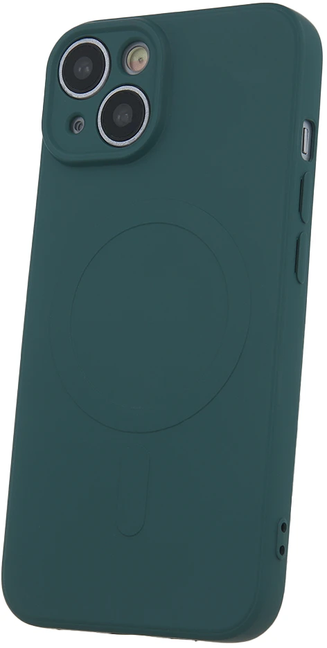 Dėklas Telforceone Simple Color Mag case for Samsung Galaxy S26 FE dark žalias