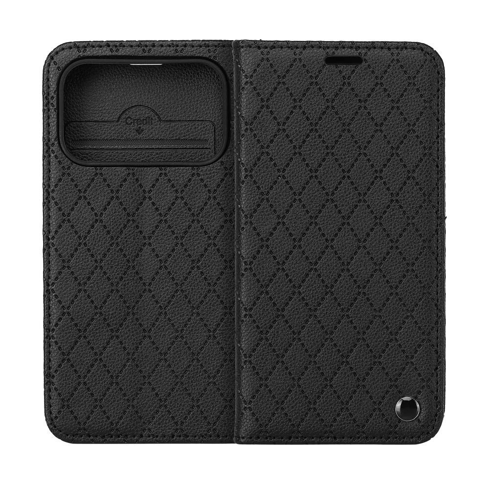 Dėklas Telforceone Smart Caro case for iPhone 17 Pro 6,3" / 18 Pro 6,3" juodas