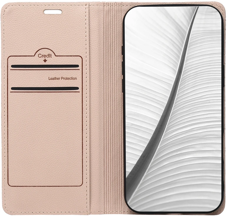 Dėklas Telforceone Smart Caro case for iPhone 17 Pro Max 6,9" / 18 Pro Max 6,9" beige