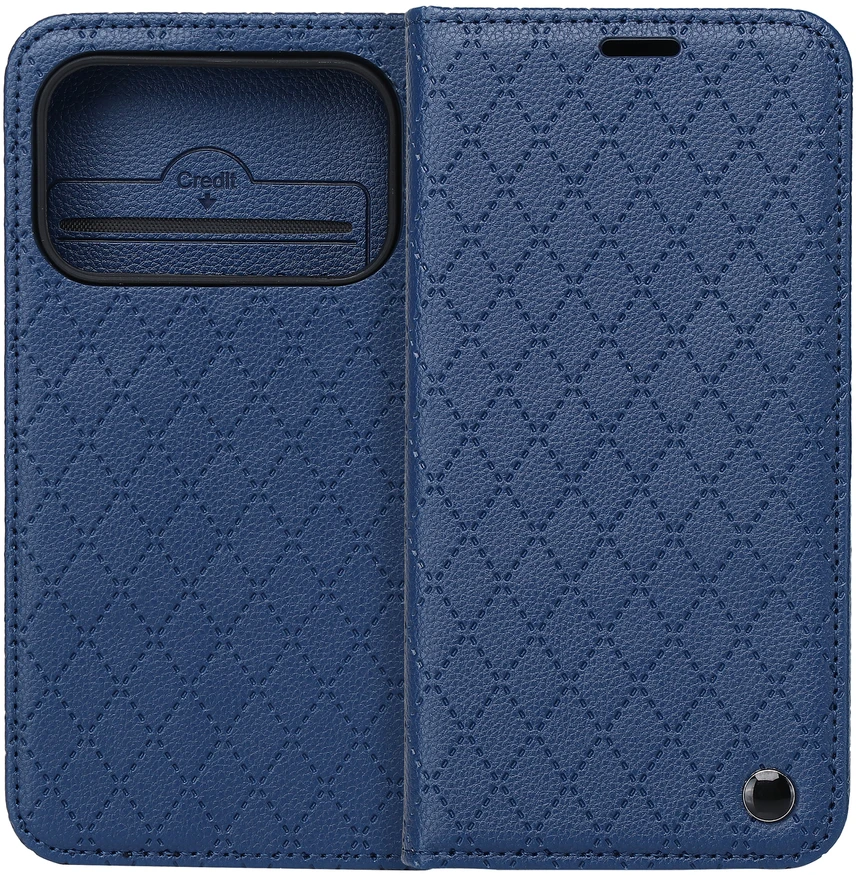 Dėklas Telforceone Smart Caro case for iPhone 17 Pro 6,3" / 18 Pro 6,3" navy mėlynas
