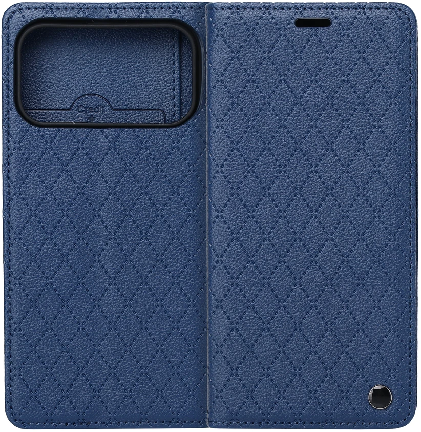 Dėklas Telforceone Smart Caro case for iPhone 17 Pro Max 6,9" / 18 Pro Max 6,9" navy mėlynas